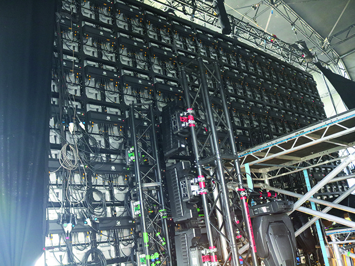 Video Illusions supplied Transition Video with the main stage video screen.