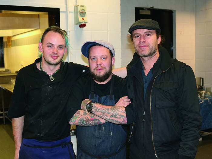 The ETTB catering team