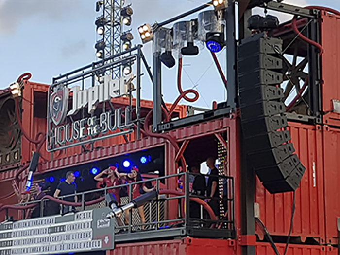 Turbosound Flex Array at Rock Werchter 40th Birthday