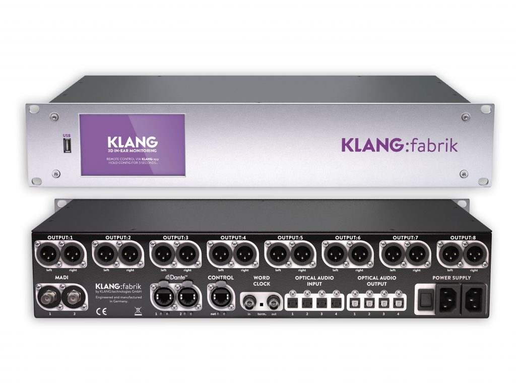 KLANG:fabrik 3D Monitor Mixing System Introduces MADI Interface