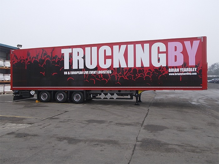 TRUCKINGBY Take Delivery of 30th Event Trailer