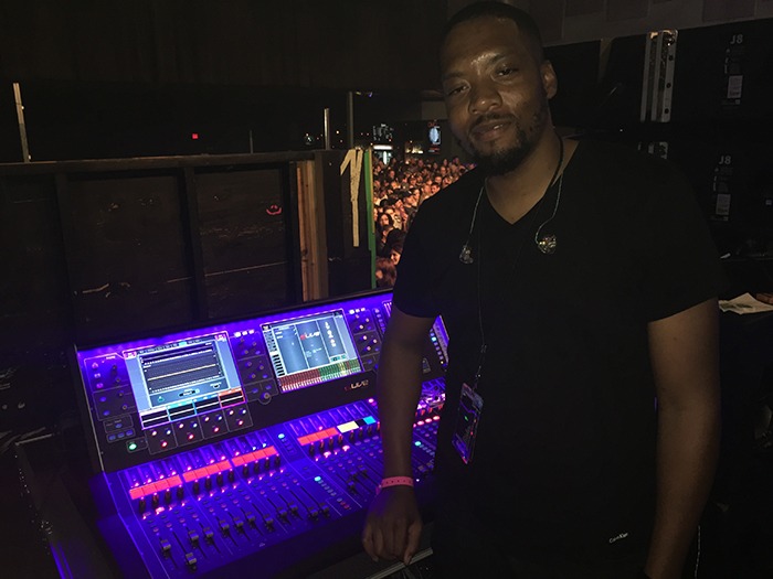 Snoop Dogg Monitors With Allen Heath Dlive Tpi