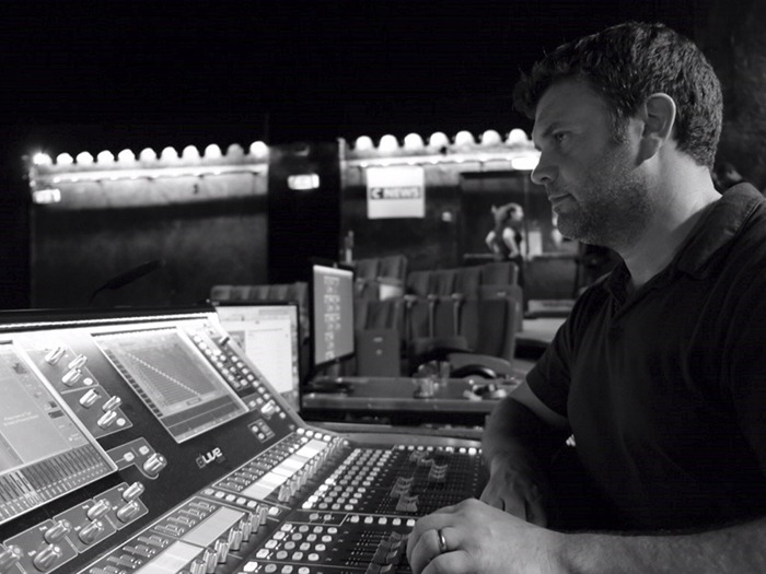 Joan Baez Mixed on Allen & Heath dLive