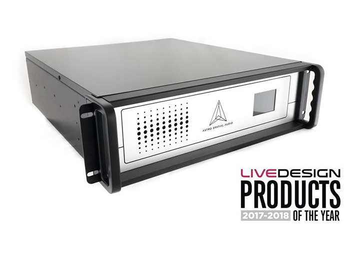 Live Design Names Astro Spatial Audio Sound Product of the Year
