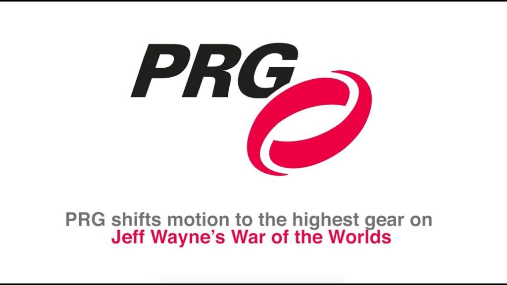 PRG Shifts Motion To The Highest Gear On Jeff Wayne’s War Of The Worlds