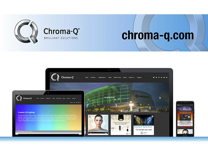 Chroma-Q Celebrates 15th Year of LED Lighting Innovation with New Website