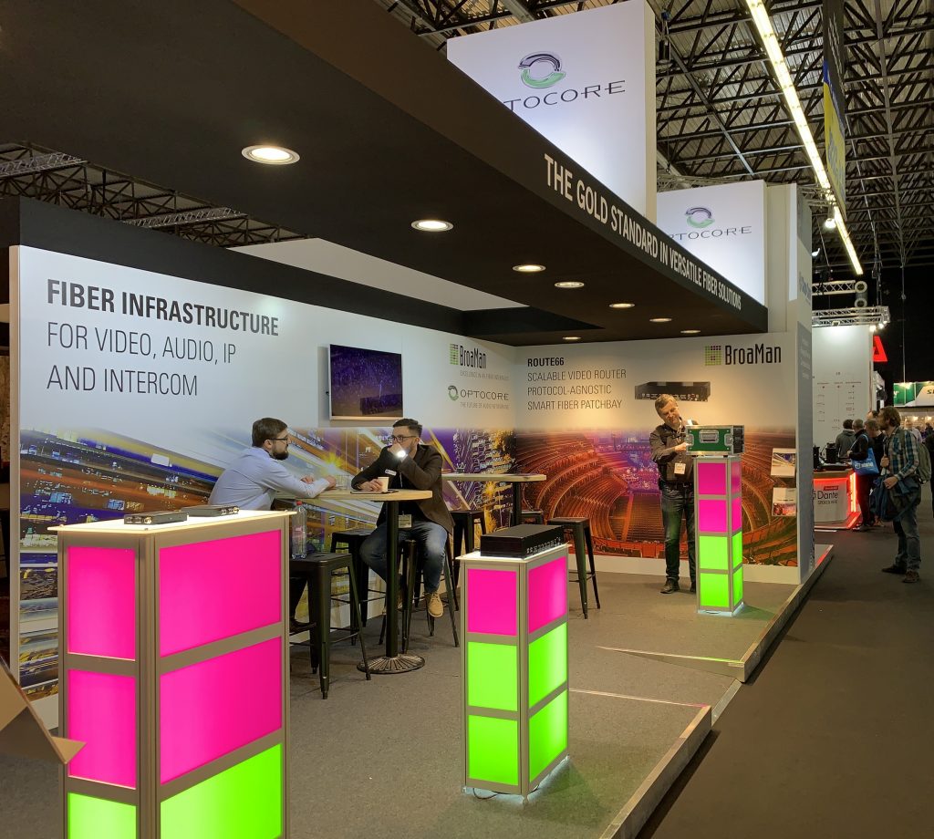 Optocore & Broaman Report High Interest in New Products at ISE