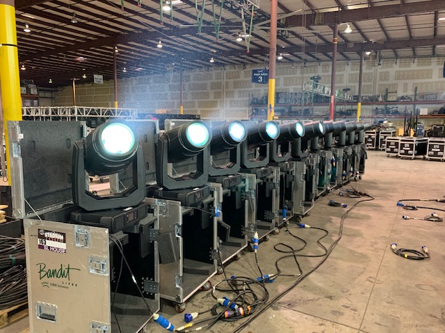 Bandit Lites Invests in Robe Fixtures for 2019 Touring Season