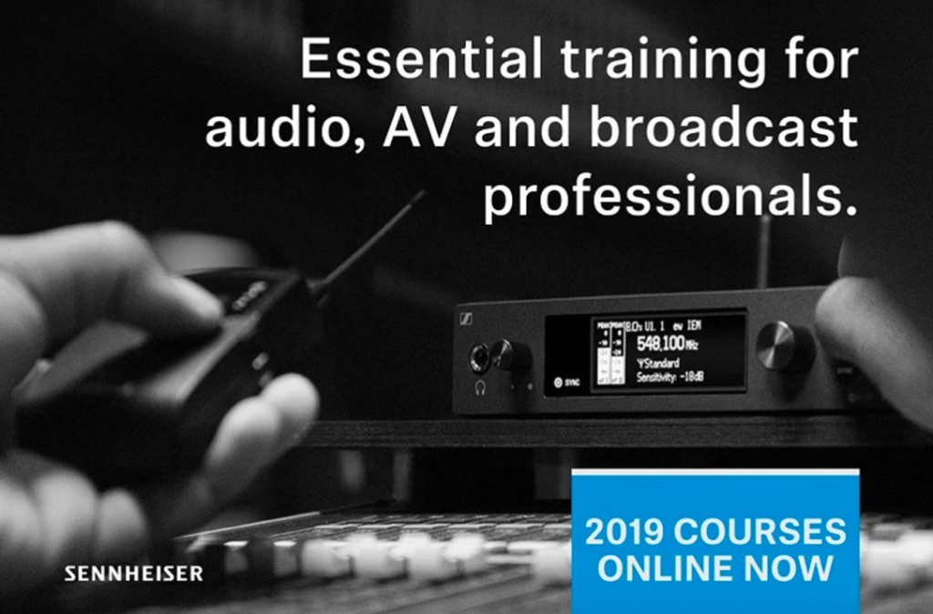 Sennheiser Sound Academy 2019 – Training Courses Now Available