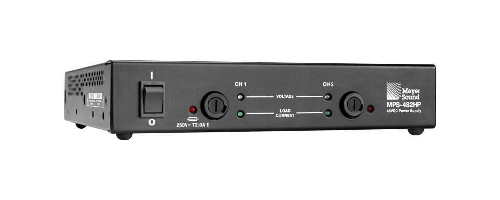 Meyer Sound Extends IntelligentDC Systems with MPS-482HP Power Supply
