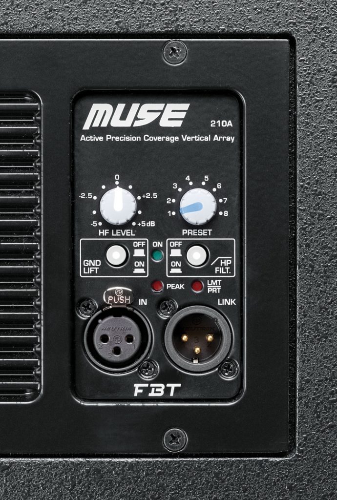 MUSE by FBT – Precision coverage vertical line array