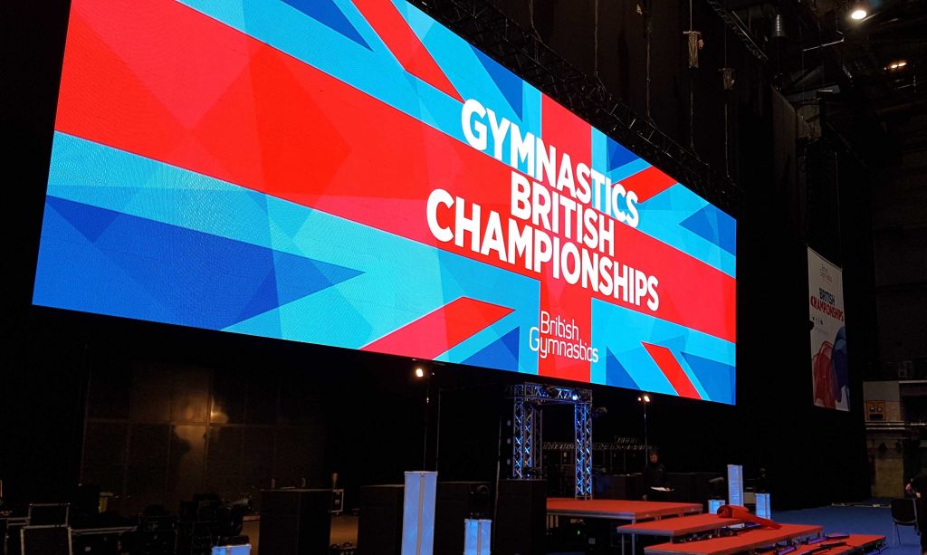 ADI Deliver Double Event Screen Solution for British Gymnastics