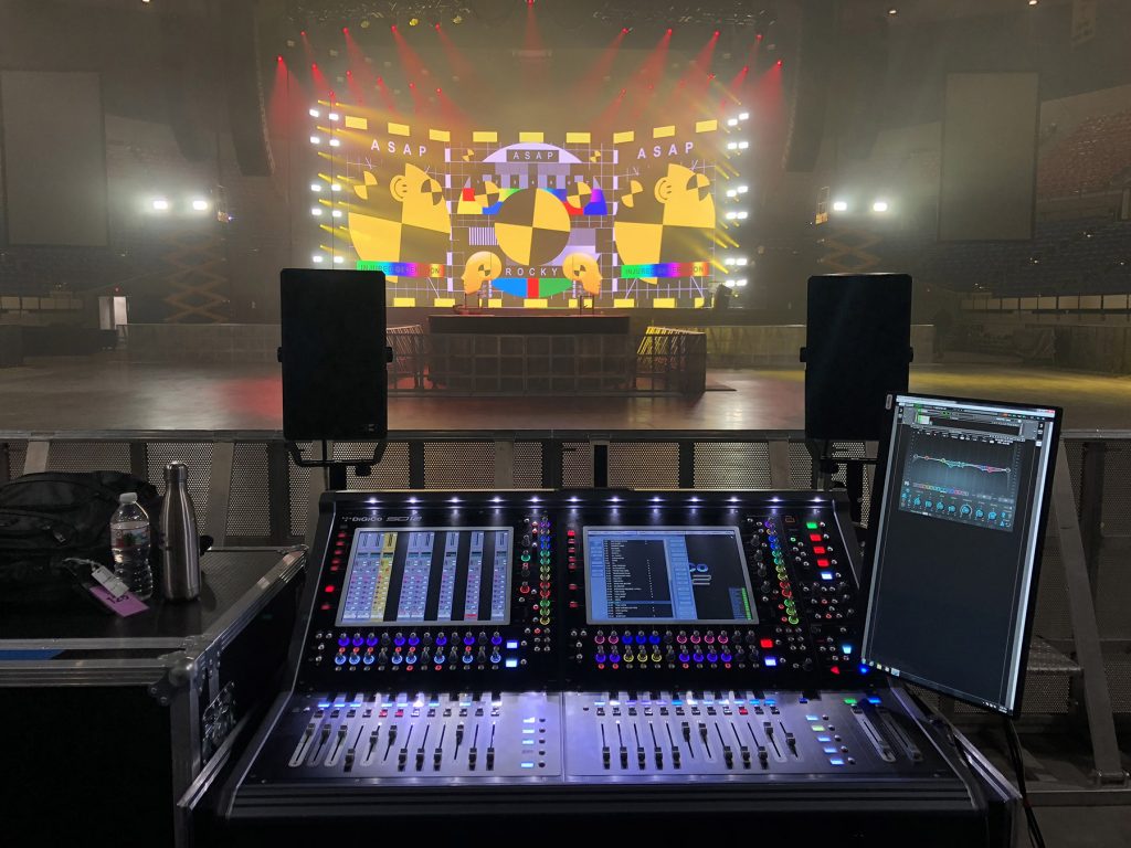 DiGiCo Desks Pass Testing for A$AP Rocky’s Injured Generation Tour