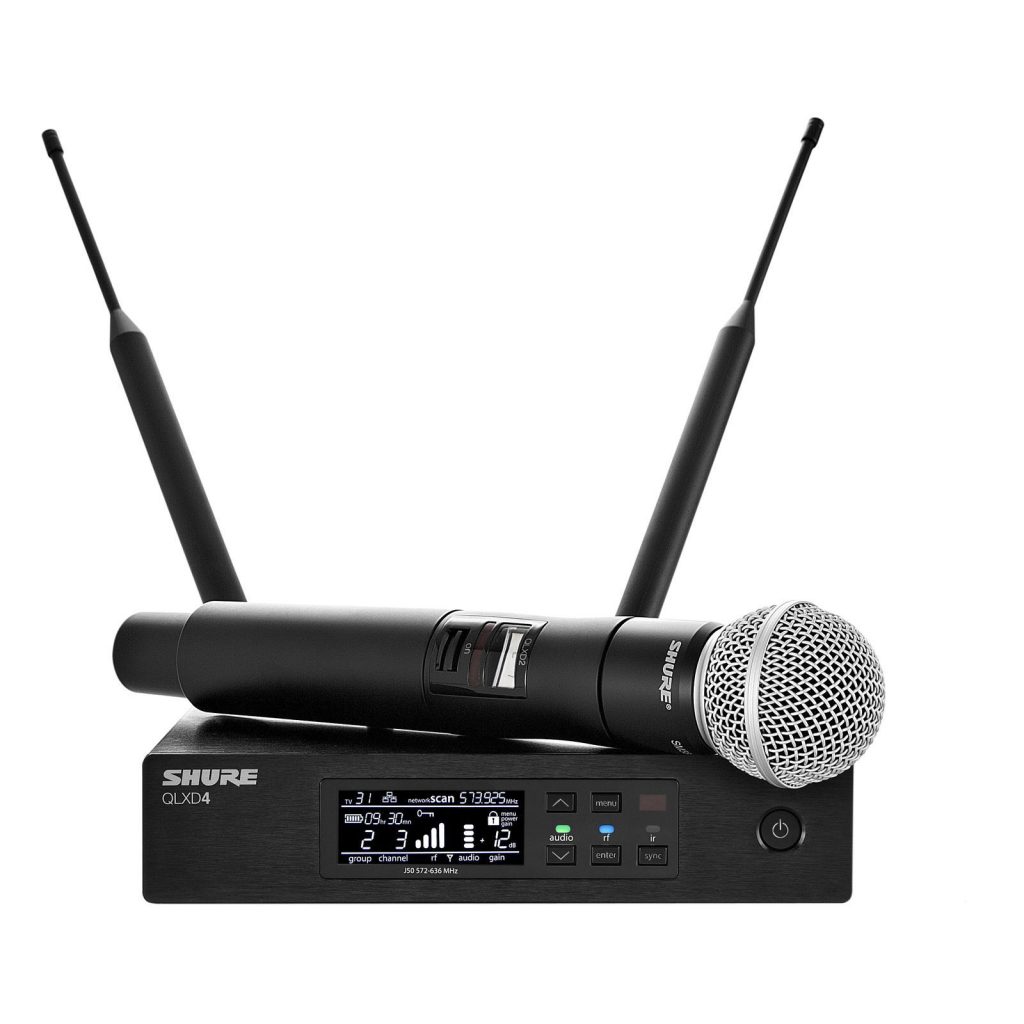 Shure QLX-D Wireless Goes to Centre Stage with Help from AC-ET