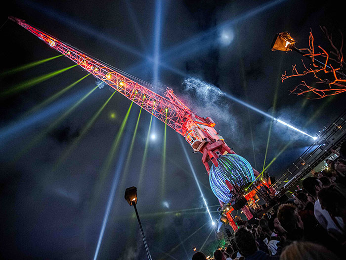MDG Partners with Arcadia Spectacular for Pangea at Glastonbury MDG partners with Arcadia Spectacular for Pangea at Glastonbury
