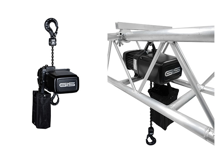 GIS Launches Two Lightweight Entertainment Hoists for Mobile Use