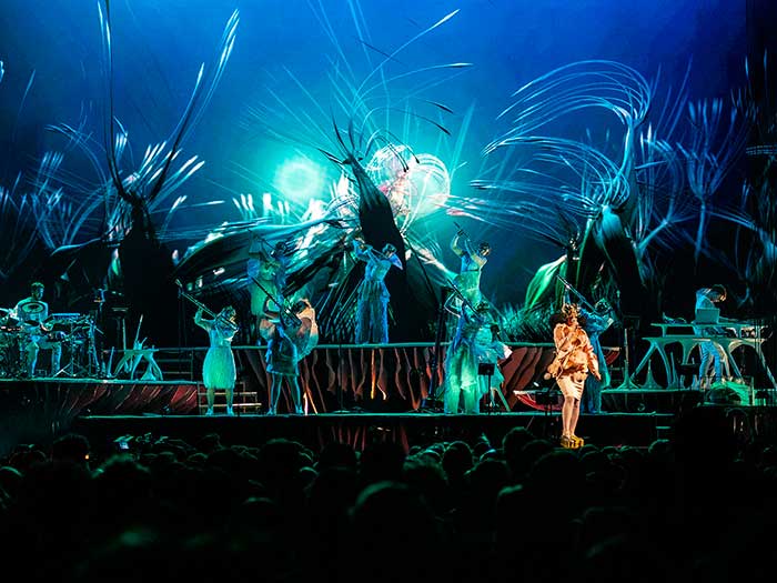 Liteup Supplies Light to Björk’s Cornucopia Tour