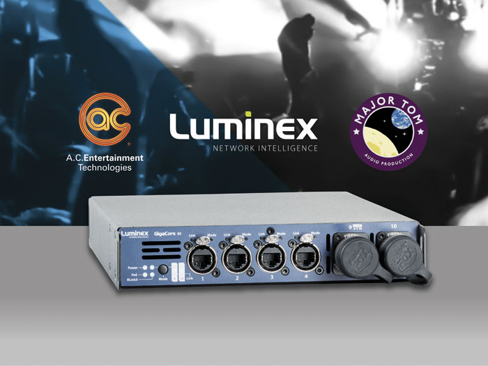 Major Tom Networks on Major Tours with Luminex — TPi