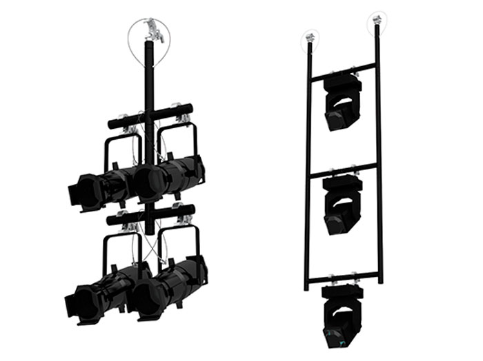 MILOS T & H Frames Open New Doors in Creative Lighting