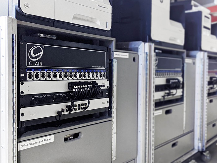 Clair Global Partners Mountain Productions for COVID-19 Relief