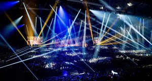 Robe illuminates Melodifestivalen 2020.