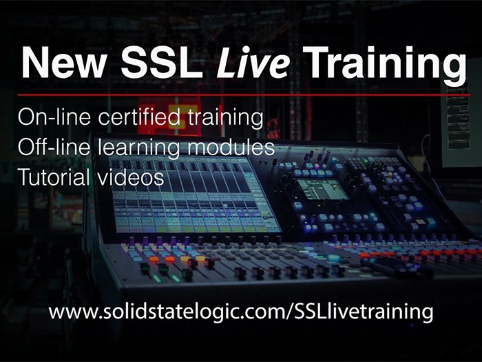 SSL Launches Live Sound Training Courses