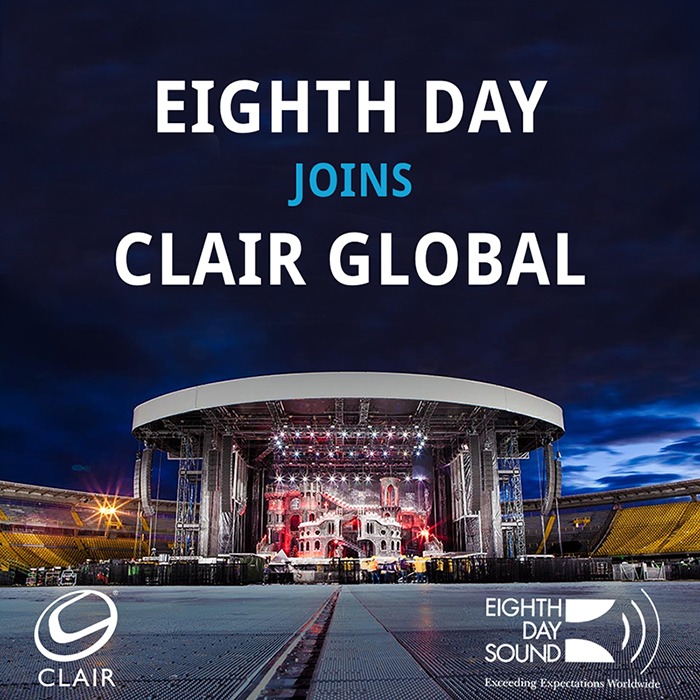 Eighth Day Sound Systems Joins Clair Global
