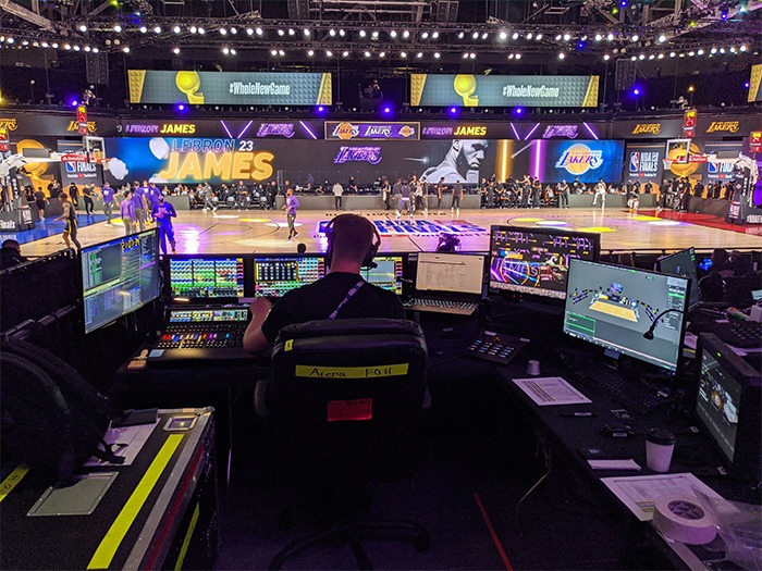 MA Lighting grandMA3 Consoles Control NBA Restart