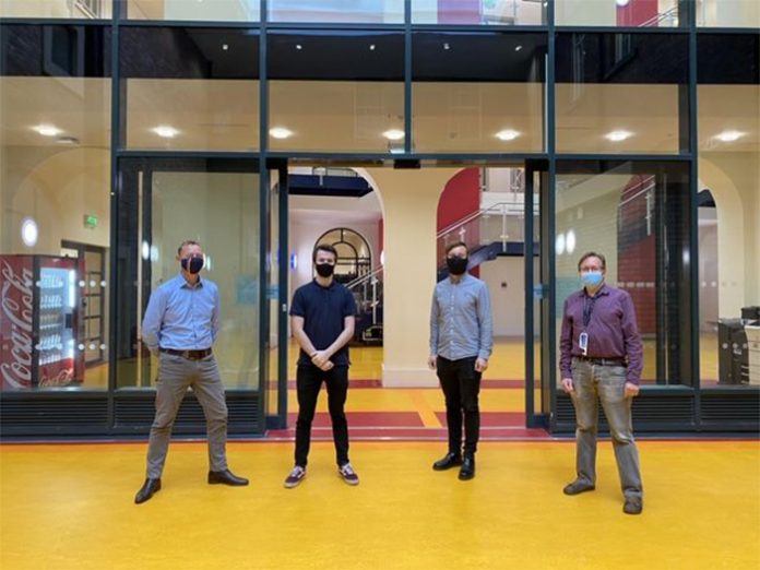 Tim Sherratt (Sennheiser), Will Stringer (Winner), Henrik Oppermann (Sonosphere), Jon Thornton (LIPA)