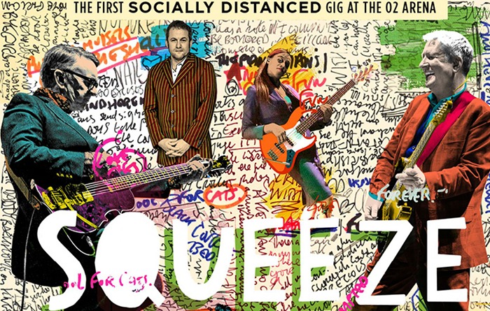 The O2 arena Reschedules Squeeze Gig to 2021