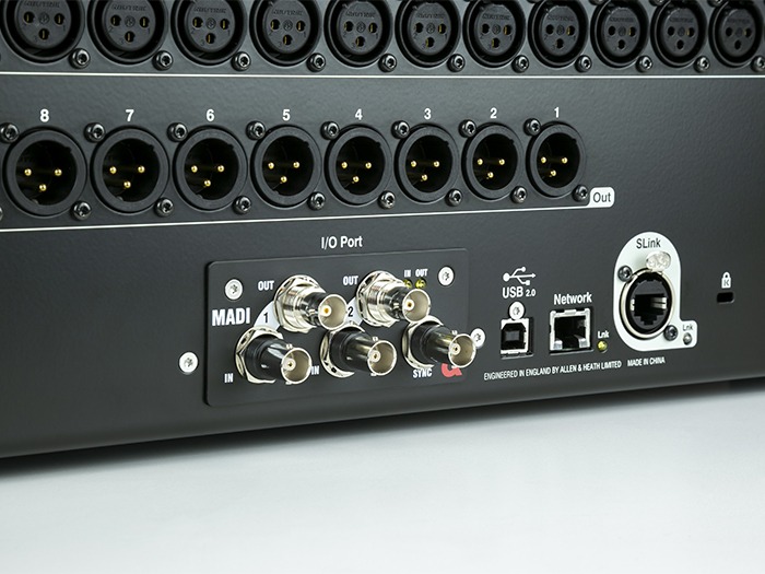 Allen & Heath Premieres New MADI Option Card for SQ