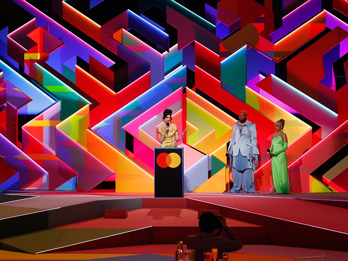 Es Devlin and Diagon Create BRIT Awards 2021 Presenter Stage