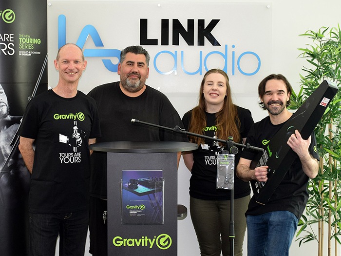 Adam Hall Group Appoints Link Audio as Gravity Distributor in Australia