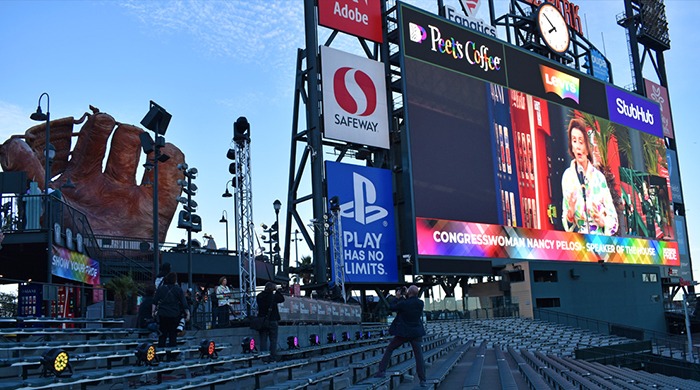 ADJ Helps Illuminate San Francisco Pride Events