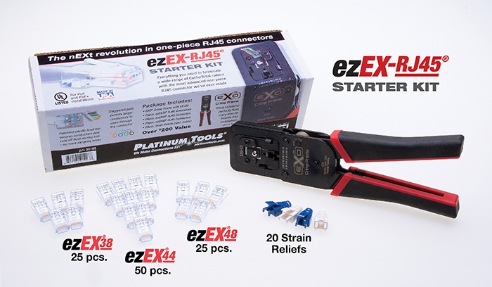 Platinum Tools Debuts ezEX RJ45 Starter Kit at InfoComm 2021