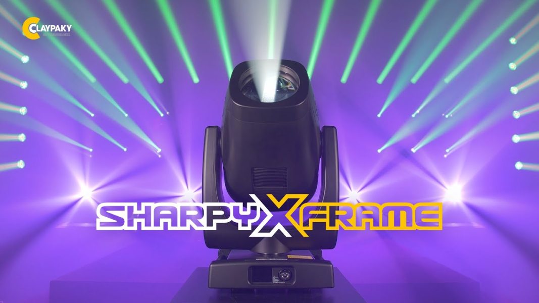 Claypaky launches Sharpy X Frame