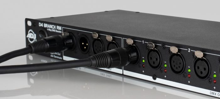 ADJ launches D4 Branch RM DMX four-way splitter and booster