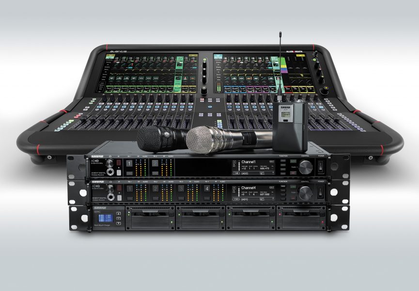 Allen & Heath Avantis integrates Shure Wireless Control