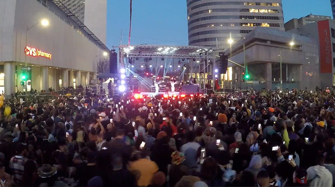 ADJ IP65-rated fixtures light performance spaces at Black Joy Parade