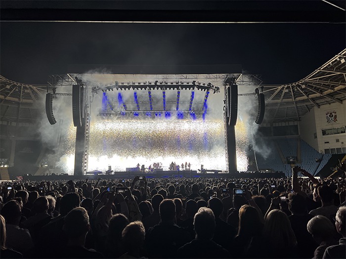 d&b’s GSL scores top marks on The Killers’ stadium tour
