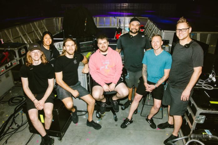 Twenty One Pilots 2022 Clair Global audio crew