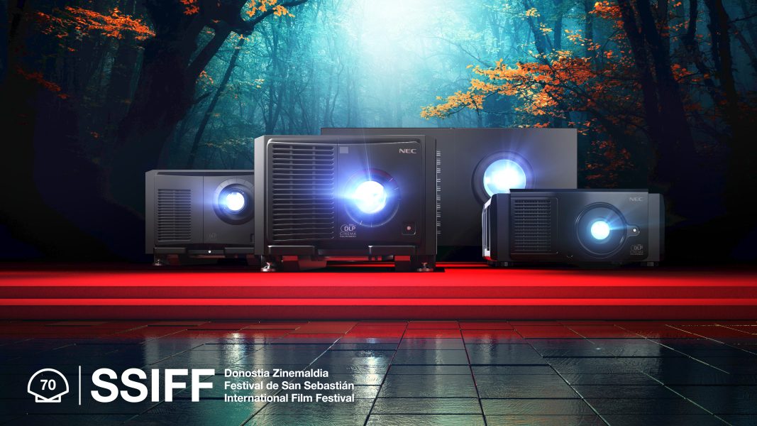 Sharp NEC returns to partner the 70th San Sebastián International Film Festival