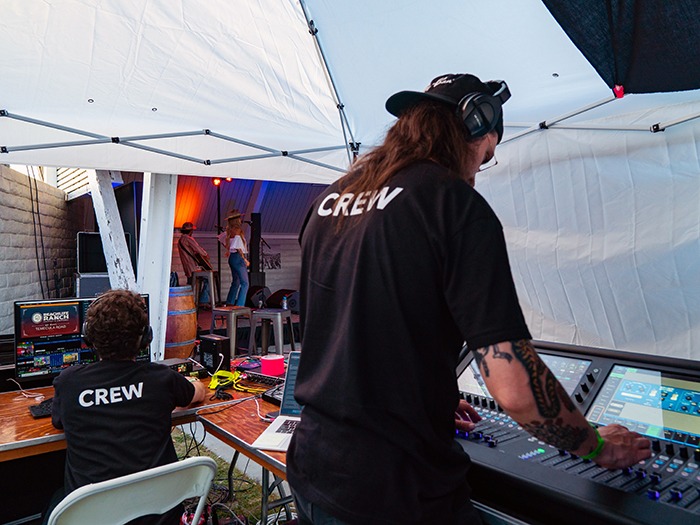 streams BeachLife Ranch Festival with Allen & Heath Avantis