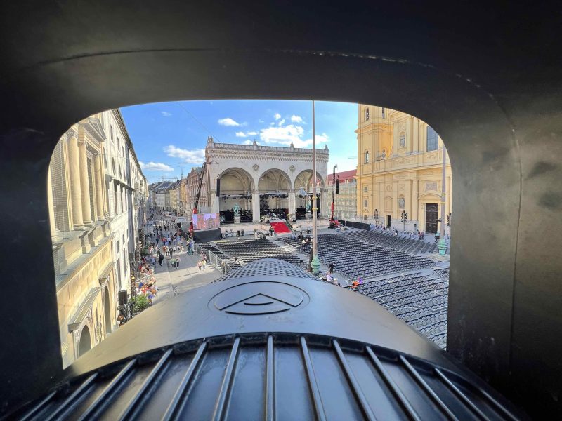 Nick Schmitt relies on Ayrton Domino LT and Cobra for Klassik am Odeonsplatz