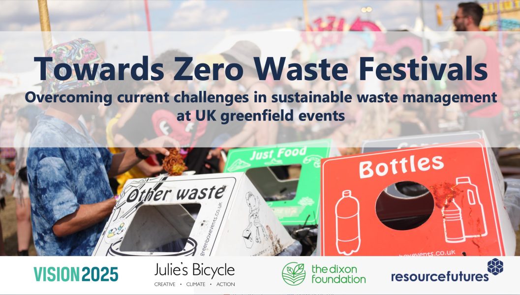 Vision: 2025 releases The Zero Waste Festival Report
