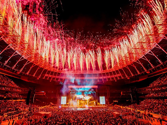 Entec Sound & Light provides weatherproof GLP fixtures for Wizkid