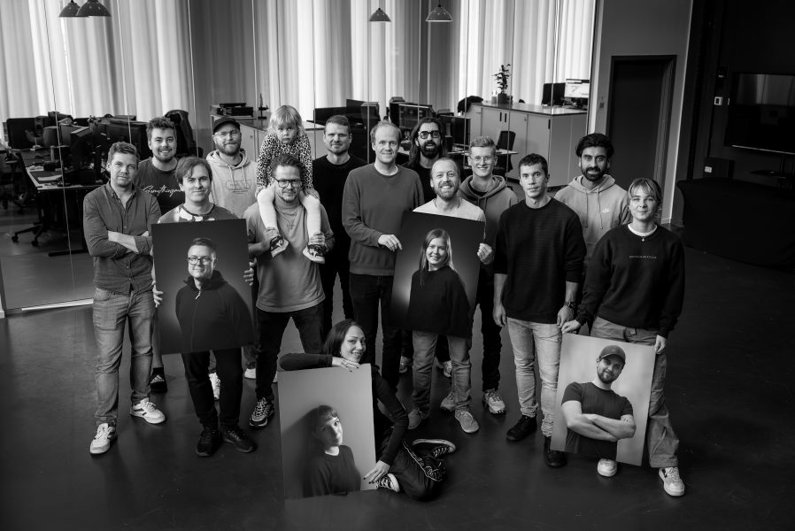 The GWD team at its studio based in Stockholm, Sweden. Photo: Green Wall Designs