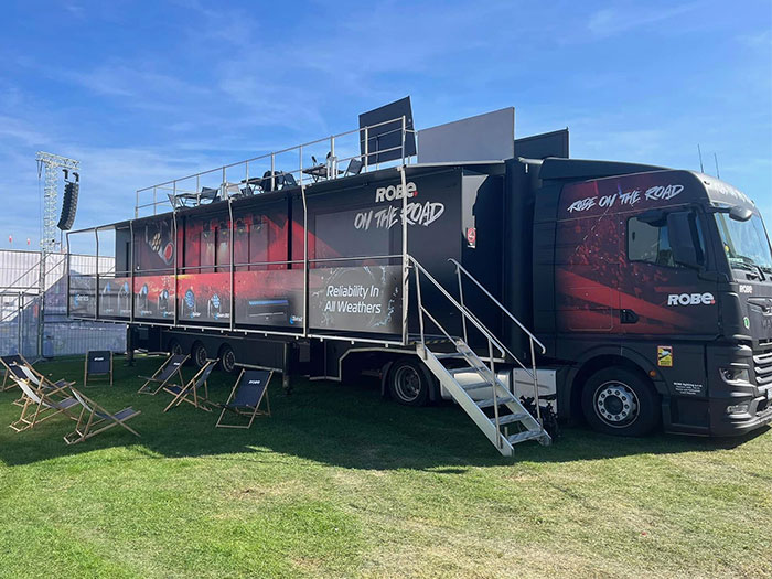 Robe presence at Lollapalooza Berlin