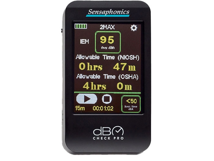 Sensaphonics dB Check Pro sound level analyser