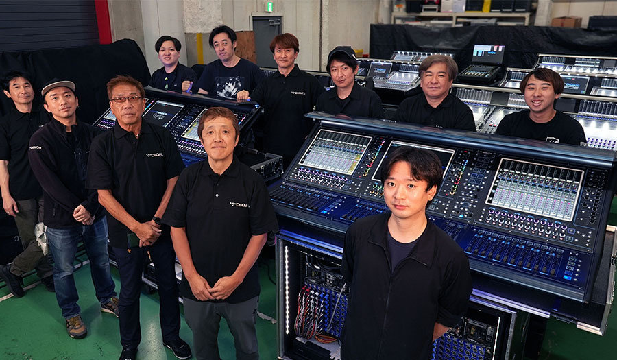 TOKYO-SANKO invests in DiGiCo Quantum 338 consoles